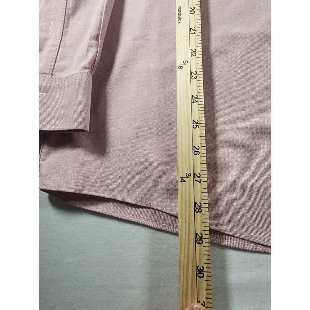 Brooks Brothers Regular Fit Long Sleeve Mens Size XL Oxford Dress Shirt - Picture 4 of 13